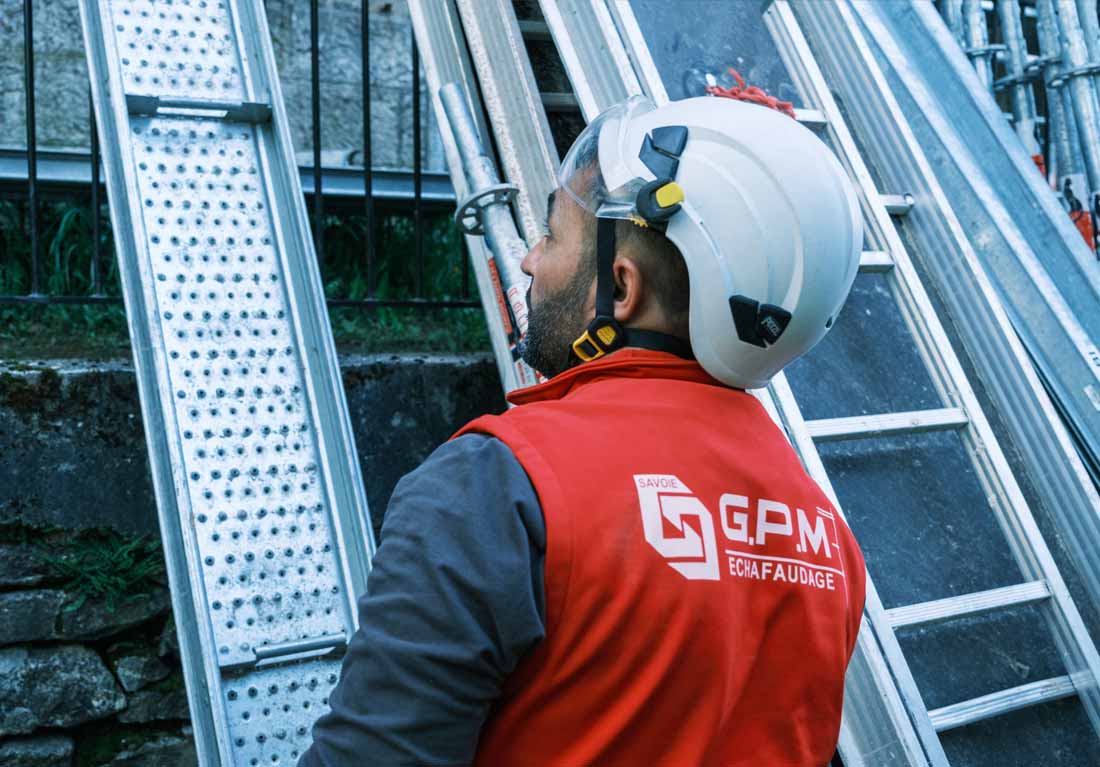 G.P.M ÉCHAFAUDAGE - Location et montagez / démontage d'échafaudage en Savoie, Haute Savoie et en Isère, pour travaux en hauteur à Chambéry … ( Location et vente ) GPM échafaudages